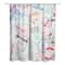 Colorful World Stamps 71" x 74" Shower Curtain